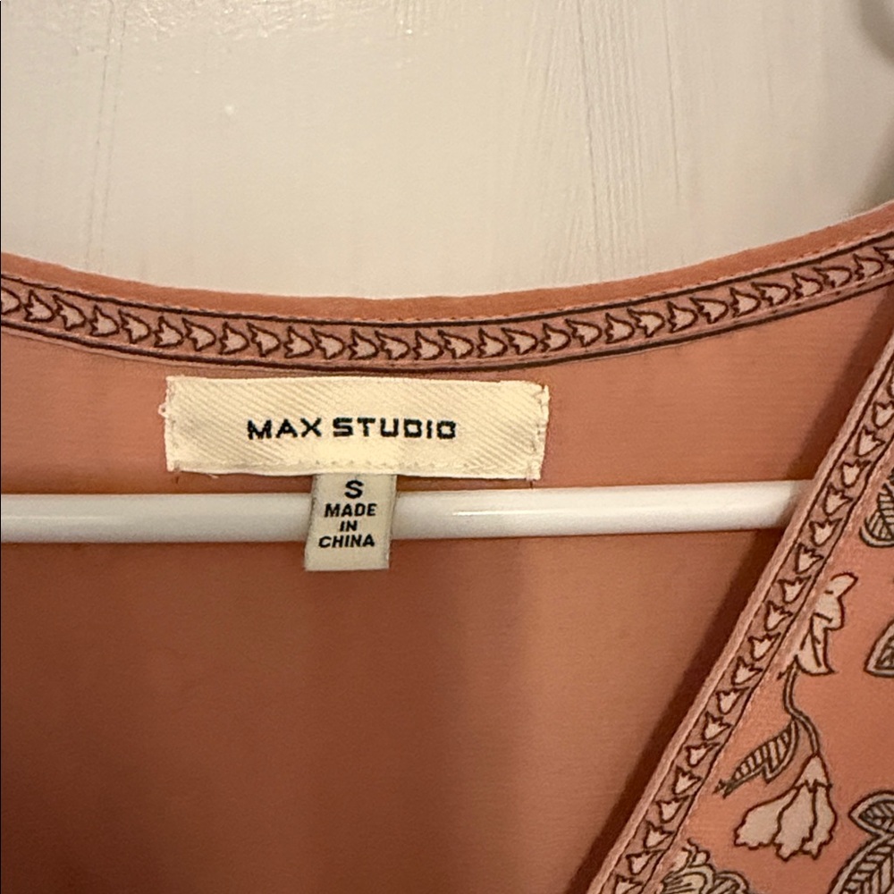 Max Studio Light Pink Floral Maxi Dress - Picture 2 of 6